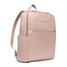 Piquadro Zainetto Blue Square Porta PC 14" Rosa2 - 2