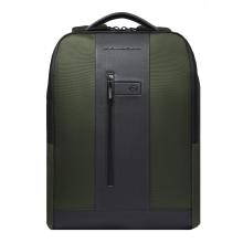 Piquadro Zaino Porta PC Brief 2 15.6 in tessuto riciclato - 1
