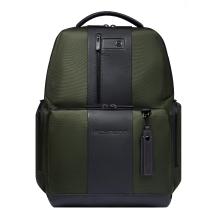 Piquadro Zaino Fast-Check Porta PC Brief 2 15".6 in tessuto riciclato - 1