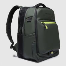 Piquadro Zaino Porta PC 14" Corner 2.0 Verde - 5