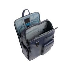 Piquadro Zaino Fast Check Porta PC Finn 15.6 Blu - 6
