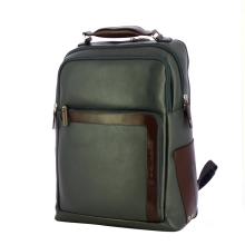 Piquadro Zaino Porta PC in pelle 15.6 Blu Marrone - 2