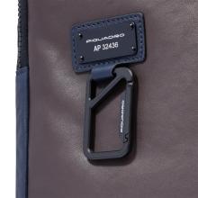 Piquadro Zaino Porta PC 15.6" Harper Blu Testa Di Moro - 5