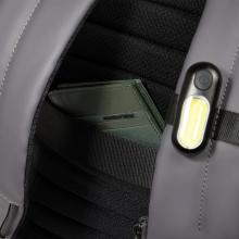 Piquadro Corner Roll-Top 15.6" Laptop Backpack Grigio - 5