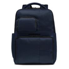 Piquadro Zaino Wollem porta PC 15.6" Blu - 1