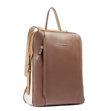 Piquadro Zaino Cicle Porta PC 15.6" Marrone Beige - 2