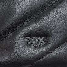 Pinko Borsa a tracolla Love Puff Nero Antique Gold - 5