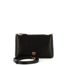 Pinko Pochette Mini Flat Horizontal Nero Antique Gold - 4