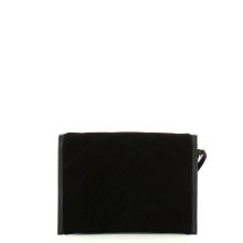 Pinko Pochette Flat Suede Nero Limousine Matt Gold - 3