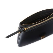 Pinko Tracollina Double Mini Nero Antique Gold - 4