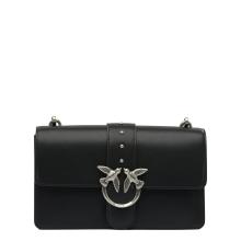 Pinko Tracolla Love One Classic Nero Old Silver - 1