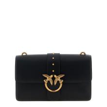 Pinko Tracolla Love One Classic Nero Antique Gold - 1