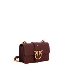Pinko Mini Borsa a tracolla Love One Cioccolato Amaro Antique Gold - 2