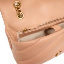 Pinko Borsa a tracolla Love Puff Rosa Toast Antique Gold - 4