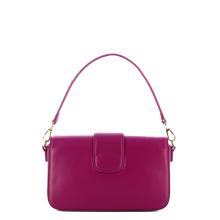 Twin Set Borsa a mano Amie in pelle Lilla Scuro - 3