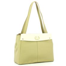 Twinset Tote piccola I'm Not A Lady Bic. Khaki Green Madreperla - 2