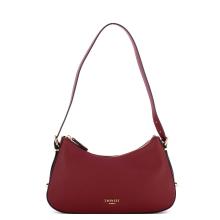 Twinset Borsa a spalla piccola Double Buckle Winetasting - 1