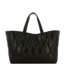 Twinset Tote Grande Waffle Bag Nero - 3