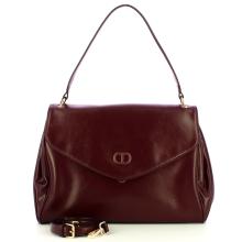 Twinset Top Handle grande arriciata Burgundy - 4