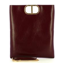 Twinset Shopper Lila flat Burgundy - 4