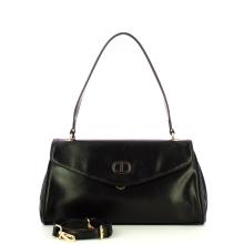 Twinset Top Handle piccola arricciata Nero - 4