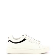 Twinset Sneakers Donna in pelle Bianco Nero - 1