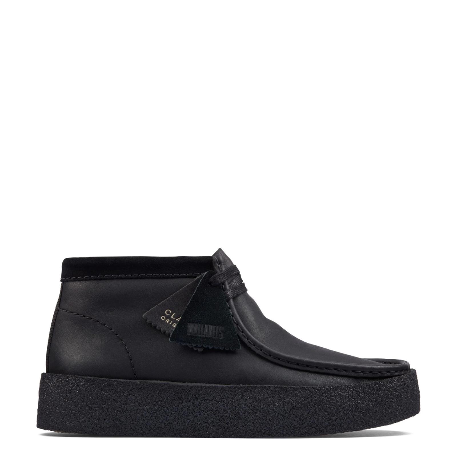 Scarpa Wallabee Cup Bt Black Leather - 1