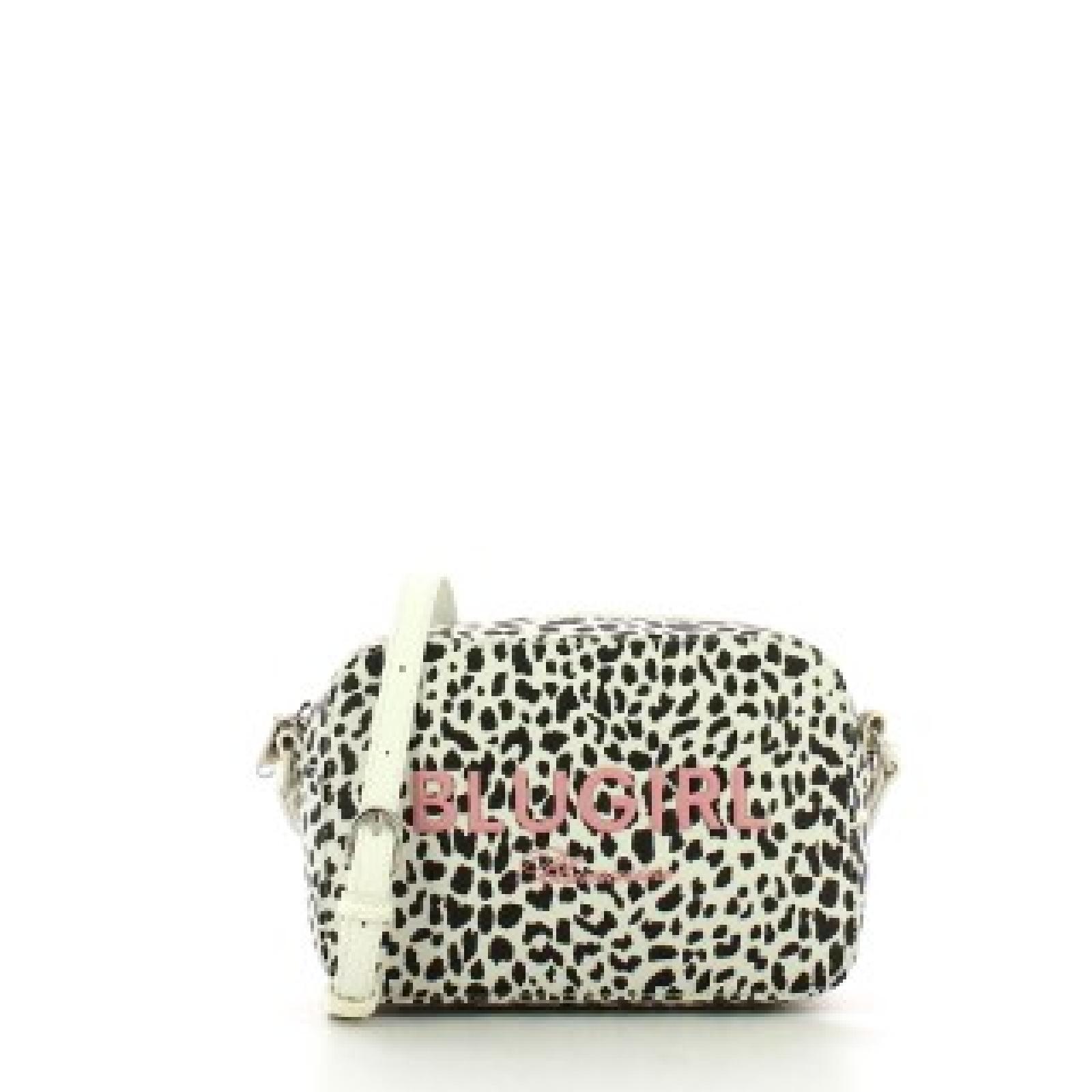 Blugirl Camera Bag Animalier con logo Macula Off White - 1