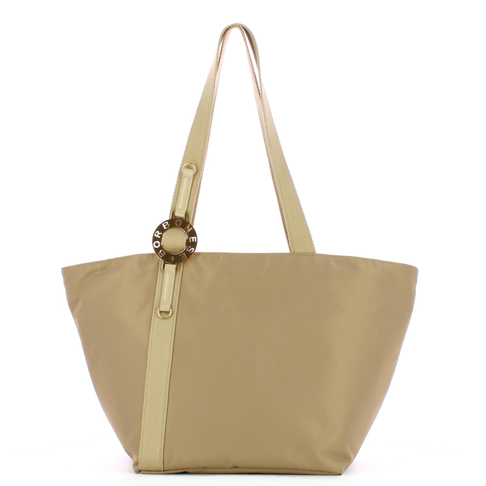 Borbonese Shopping Bag 011 Sabbia - 1