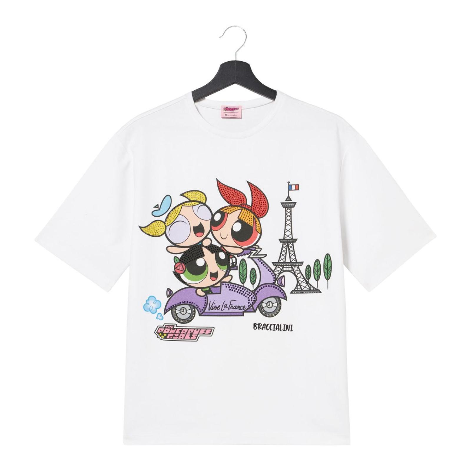 Braccialini T-Shirt Superchicche Bianco - 1