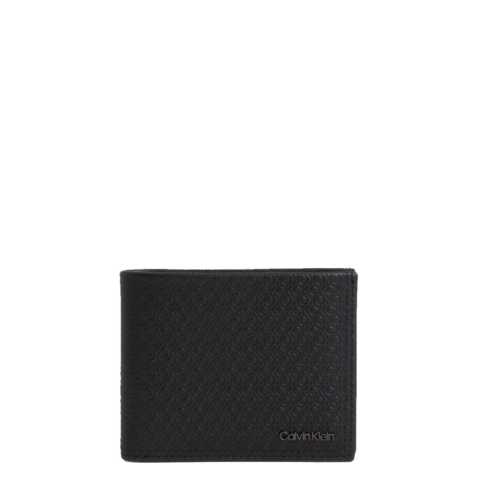 Calvin Klein Portafoglio RFID logato Black - 1