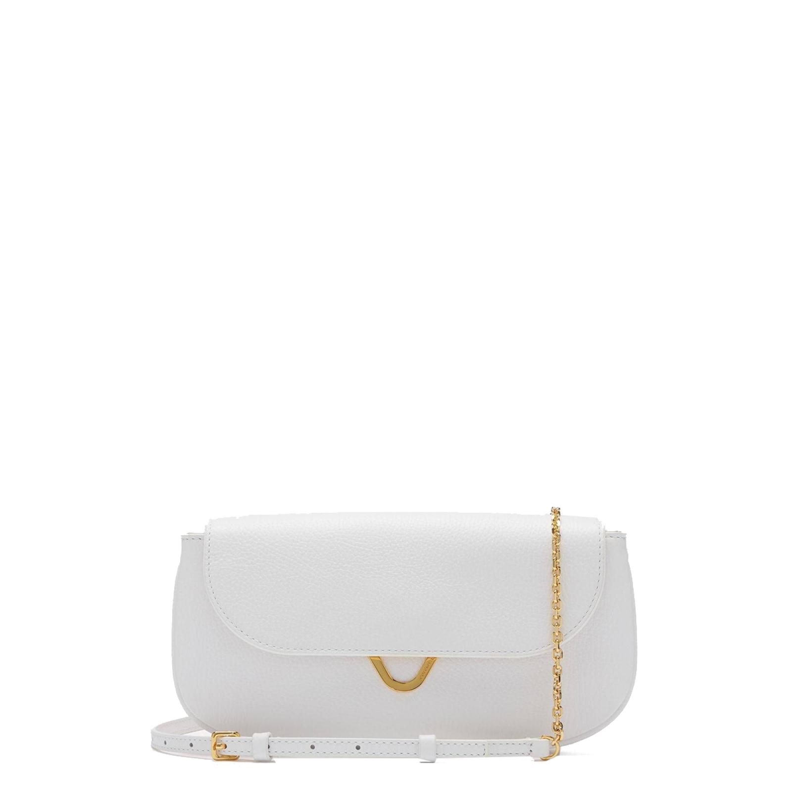 Coccinelle Mini borsa a tracolla Dew Brillant White - 1