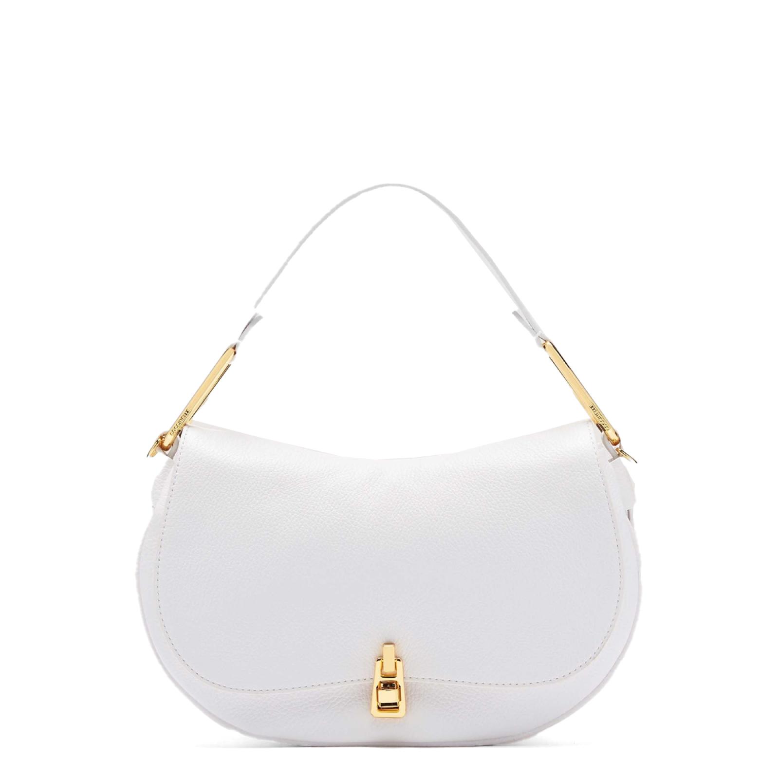 Coccinelle Borsa a spalla Magie Medium Brillant White - 1