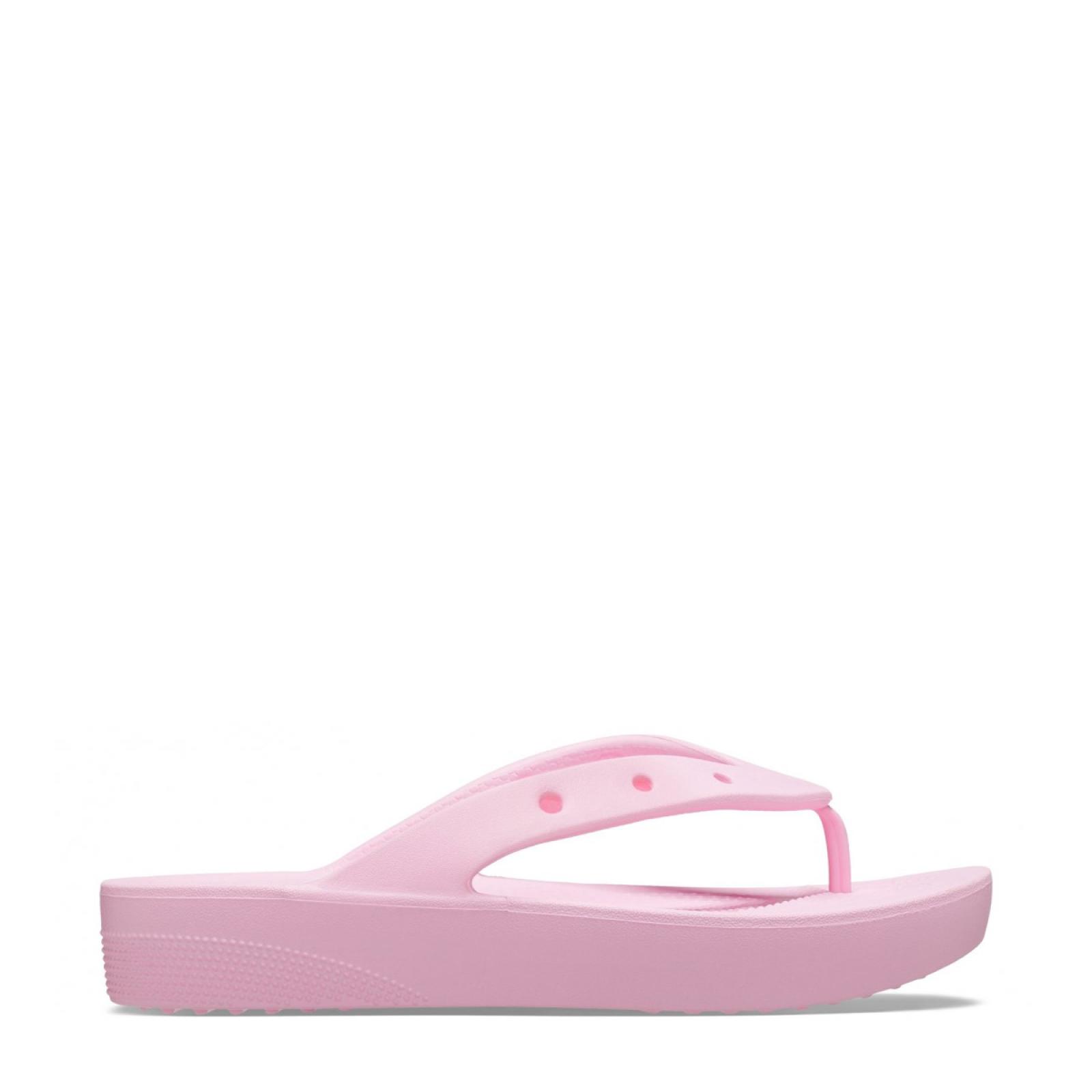 Crocs Infradito Classic Platform Flip W Flamingo - 1