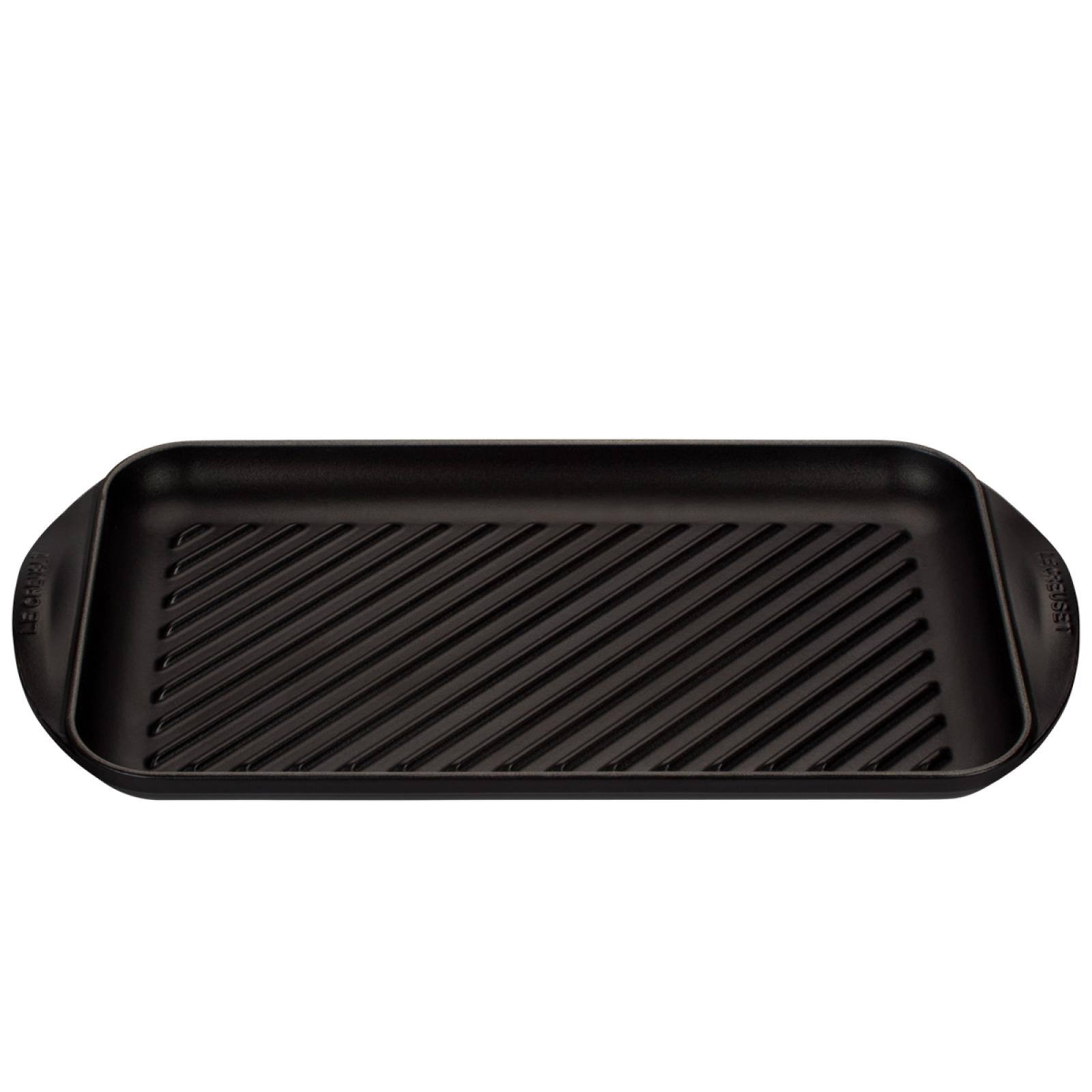 Le Creuset Grill Rettangolare Extralarge 47 cm Nero Matt - 1