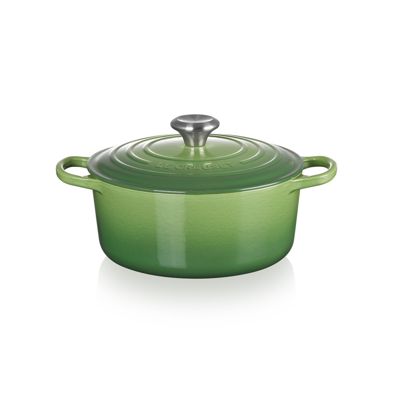 Le Creuset Cocotte Rotonda Evolution 24 cm Bamboo Green - 1