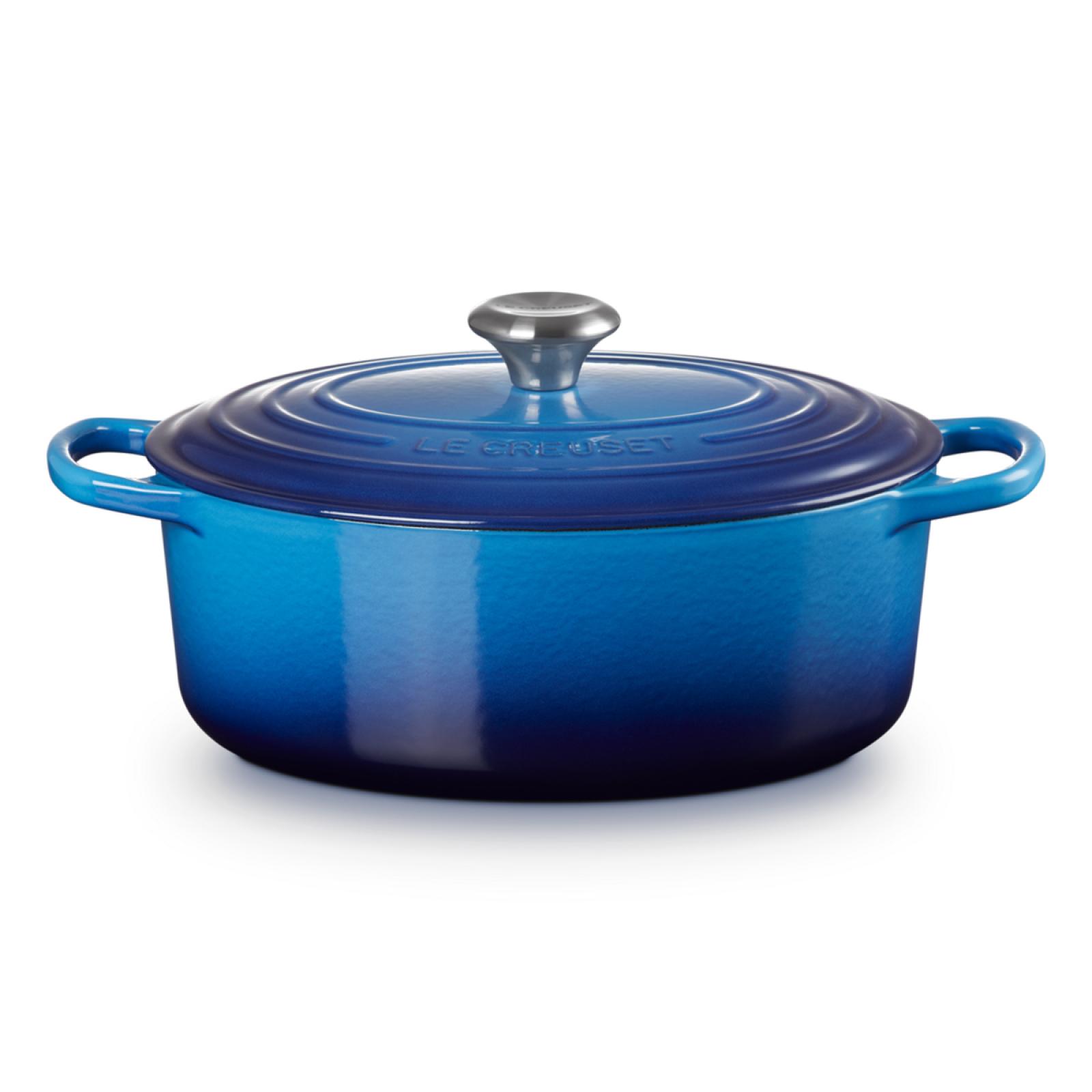 Le Creuset Cocotte Ovale Evolution 31 cm Azure Blu - 1