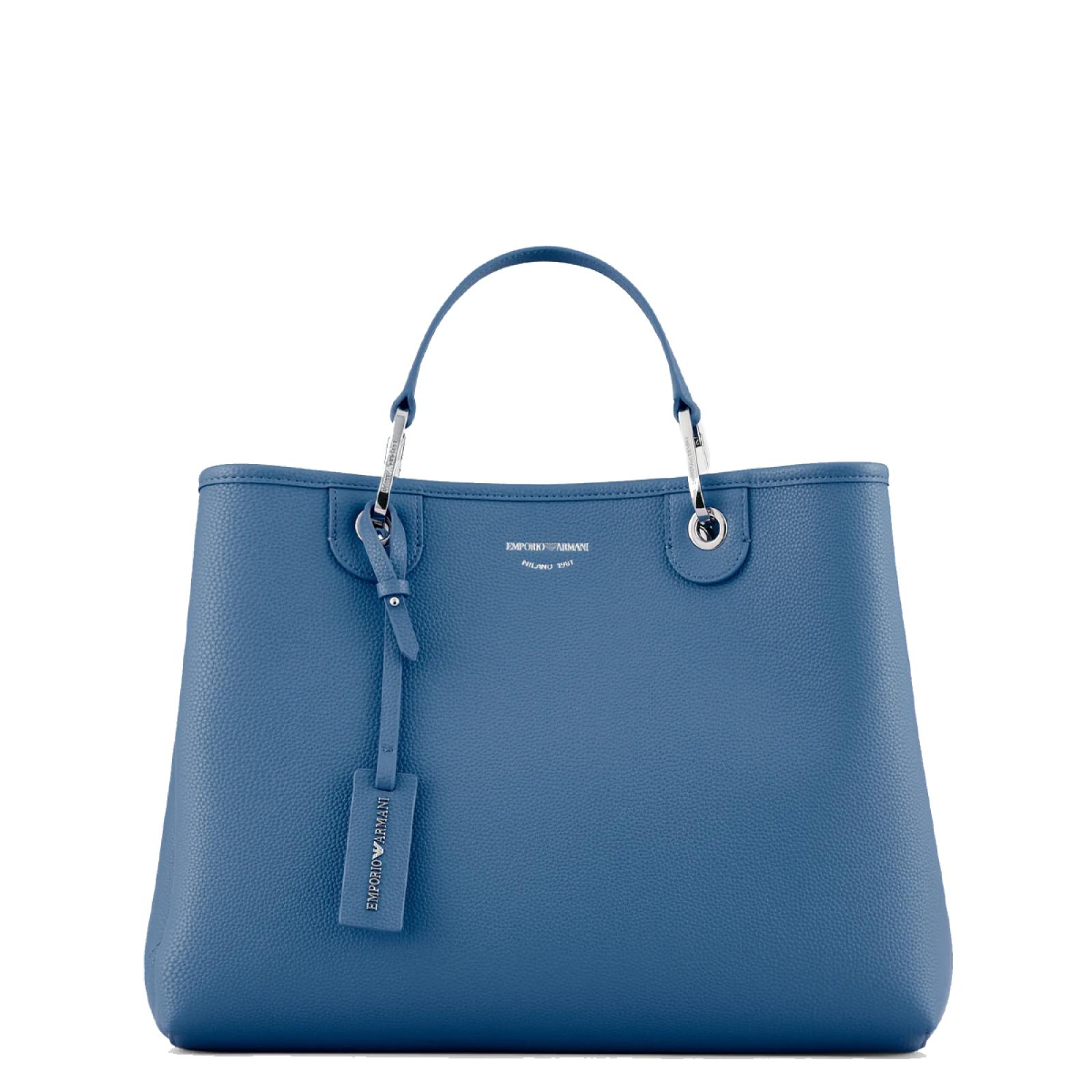 Emporio Armani Borsa a mano MyEA Media Denim Cipria - 1