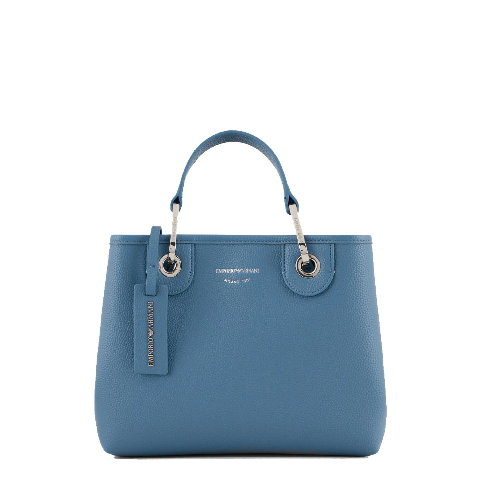 Emporio Armani Borsa a mano MyEA Small Denim Cipria - 1