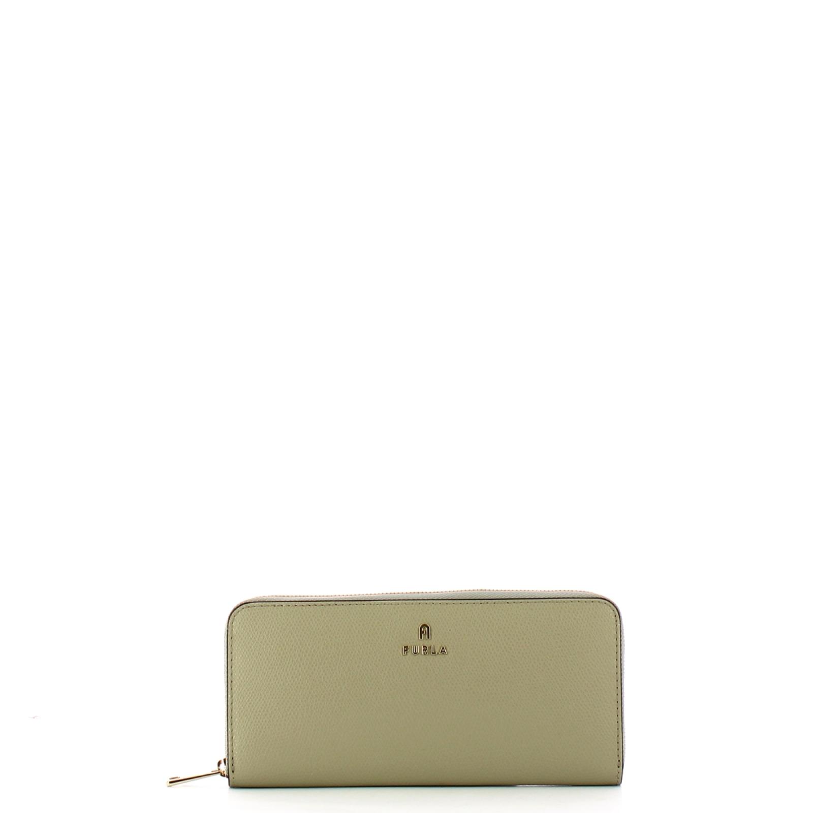 Furla Portafoglio Camelia Slim Zip Around Marmo - 1