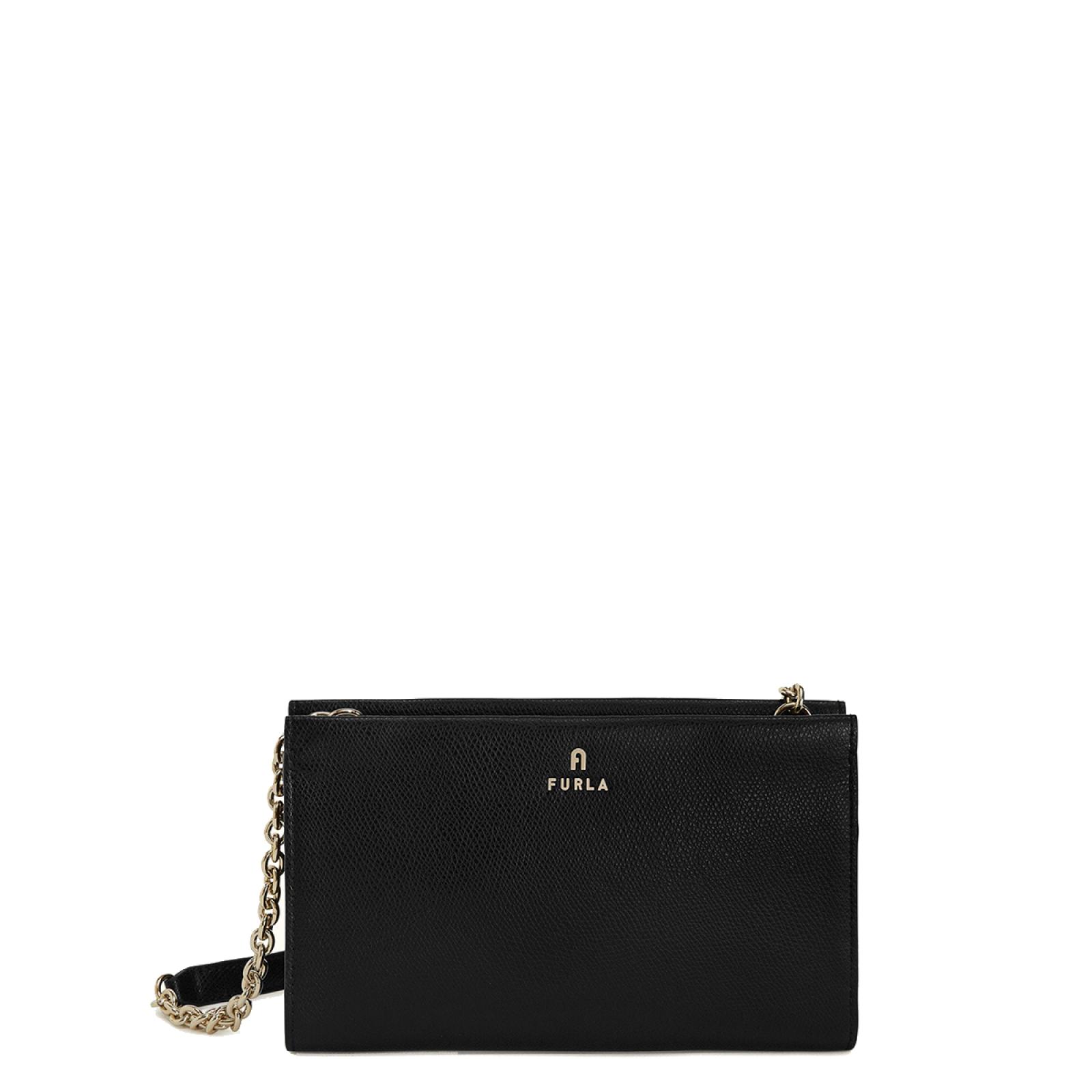 Furla Mini Borsa a bandoliera Camelia Nero - 1