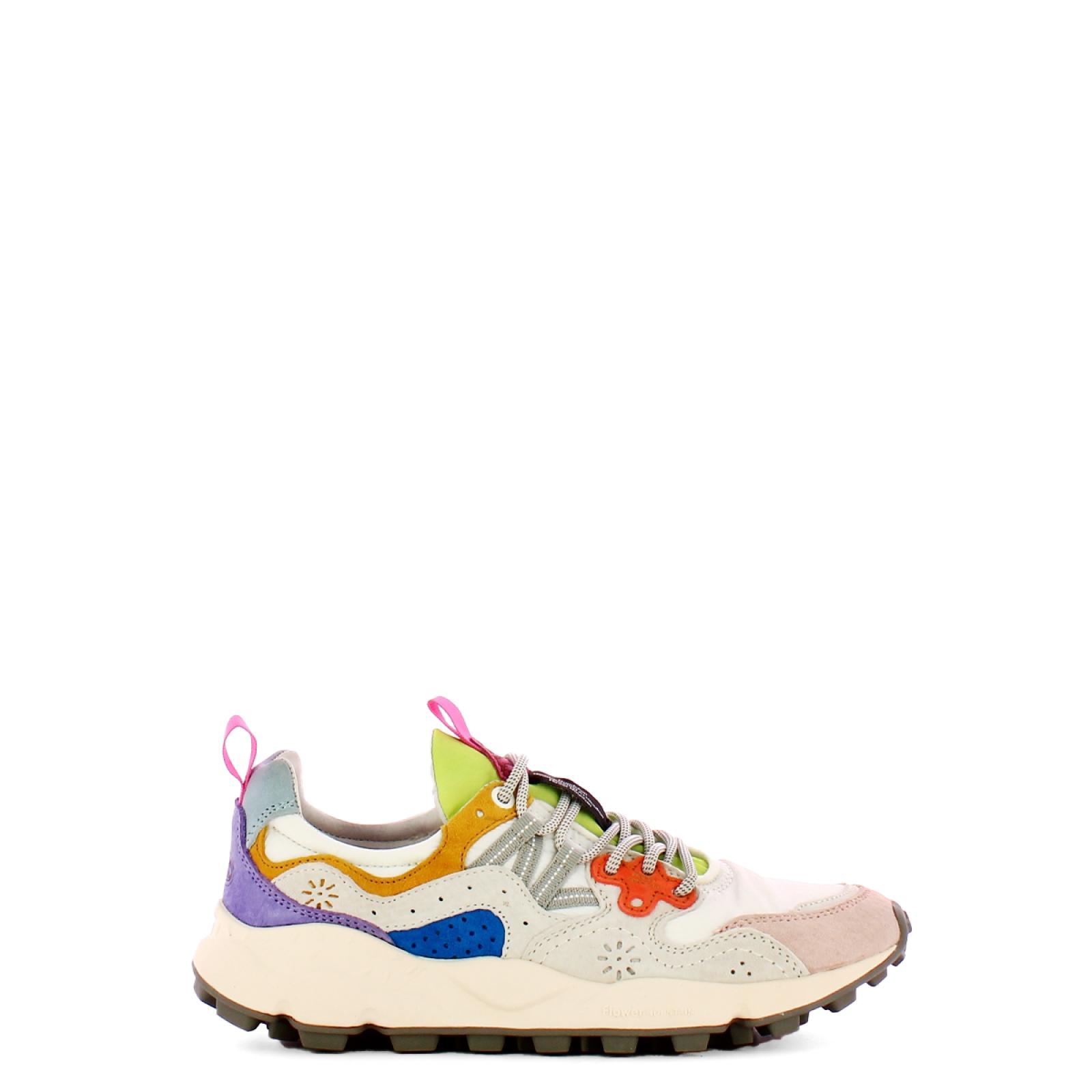 Flower Mountain Sneaker Donna Yamano White Pink - 1