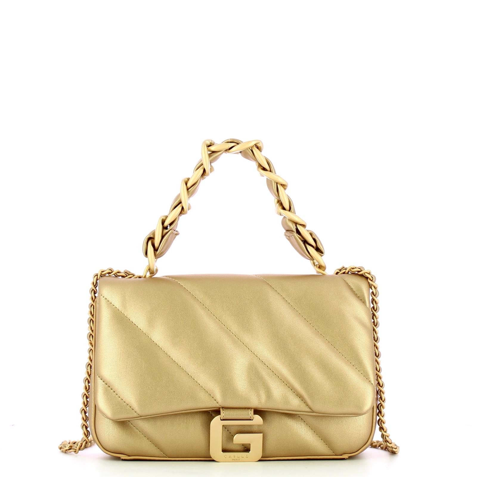 Gaëlle Borsa a mano in satin Oro - 1