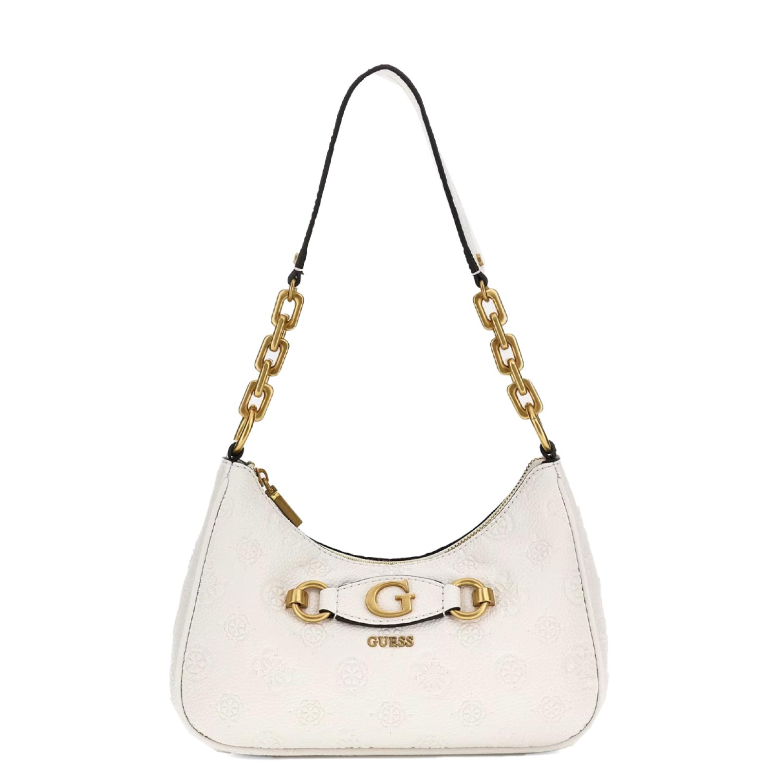 Guess Borsa a spalla Izzy Peony Stone Logo - 1