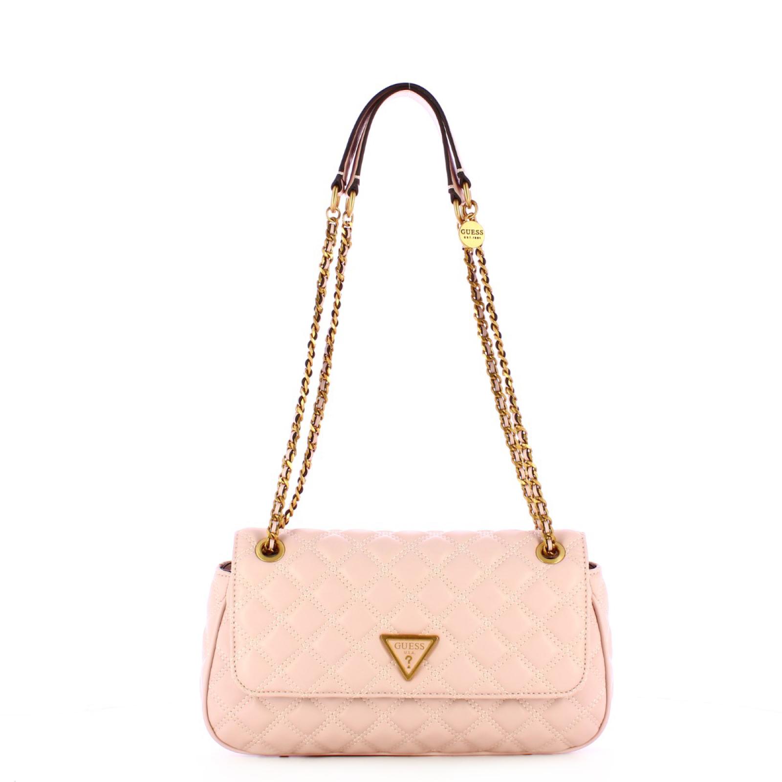 Guess Borsa a spalla Giully trapuntata Light Rose - 1