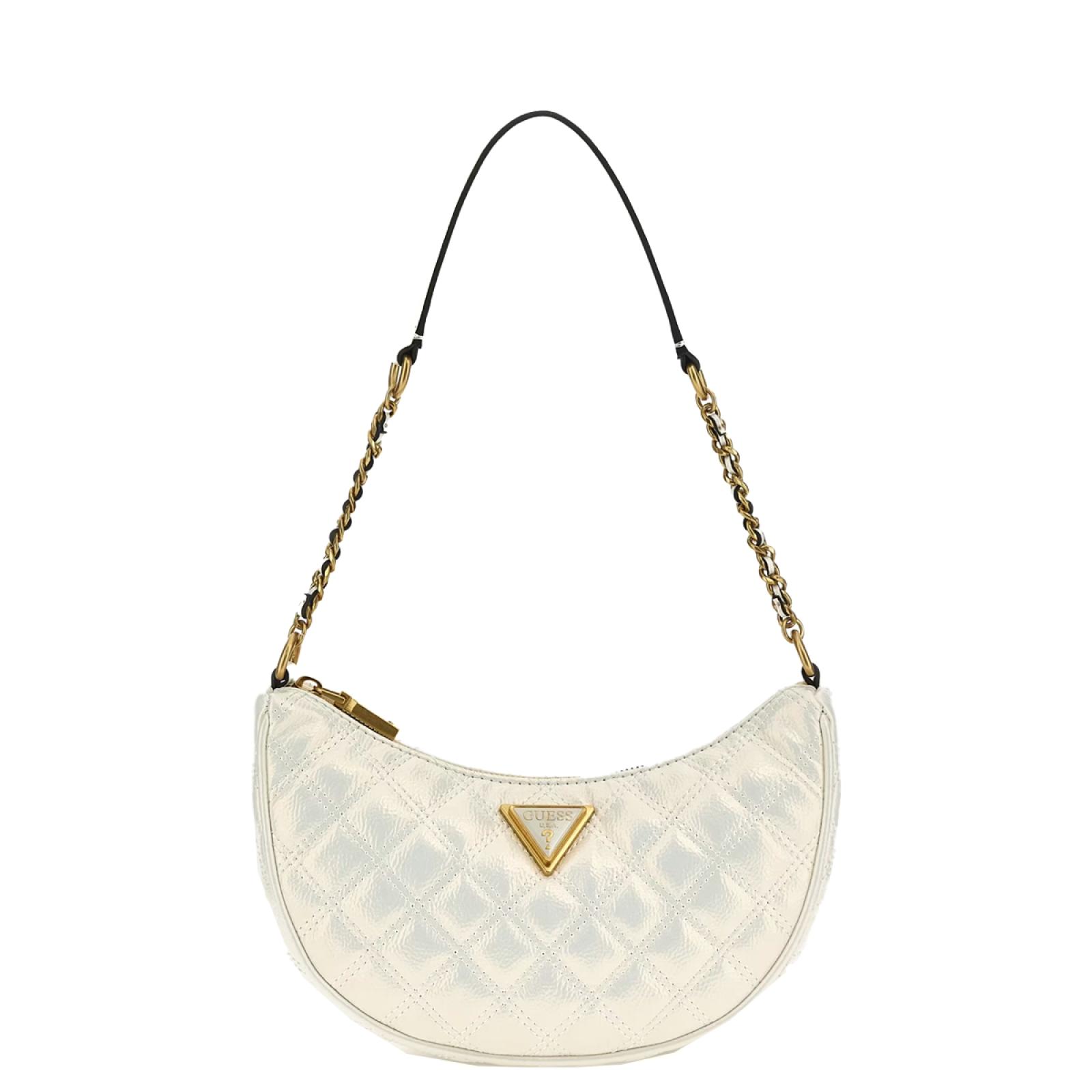 Guess Borsa a spalla Giully trapuntata Ivory - 1