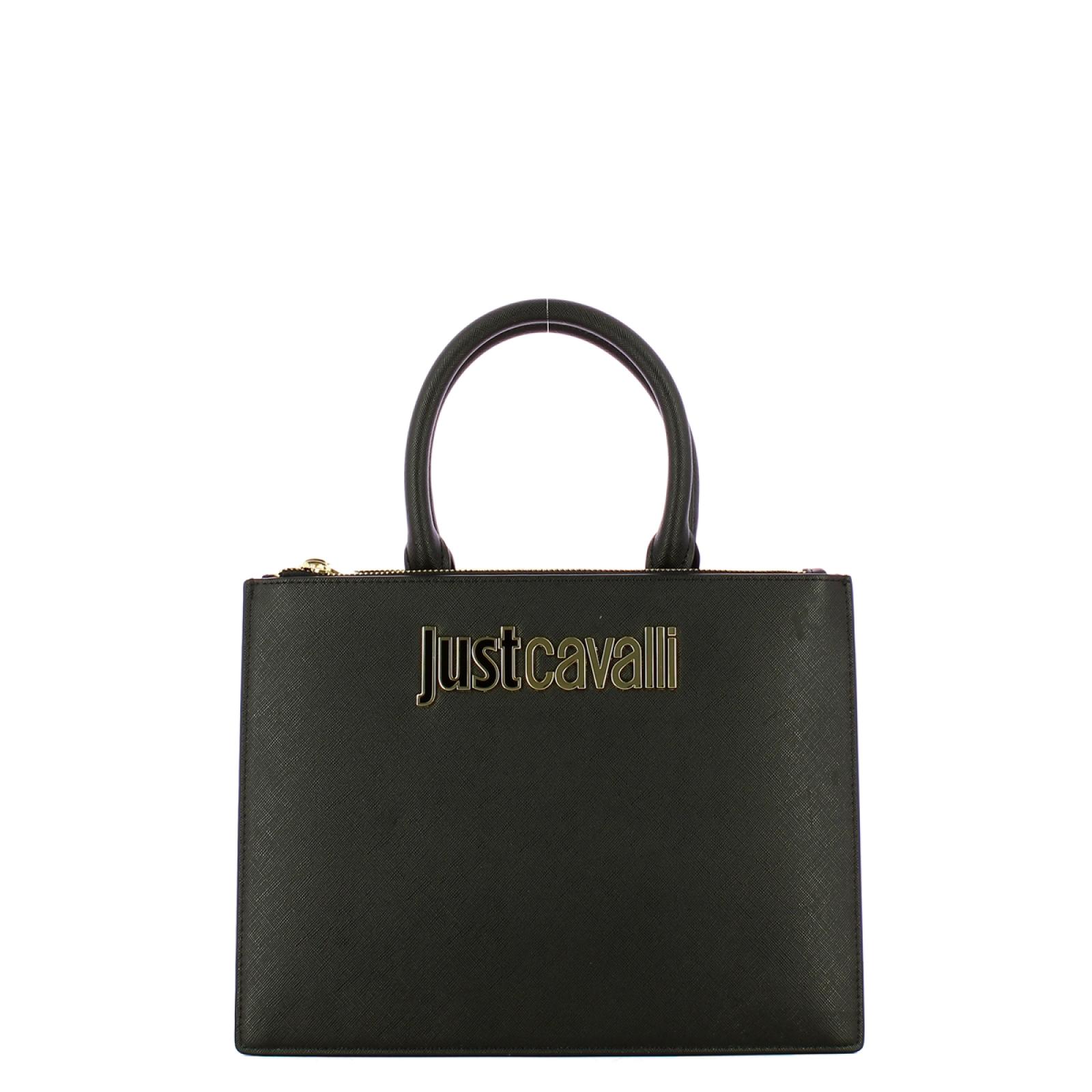 JCAV Borsa a mano Metal Lettering Black - 1