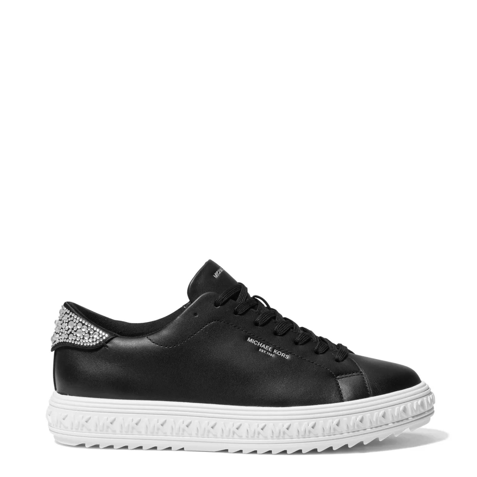 Michael Kors Sneakers Grove in pelle con decorazioni Black - 1