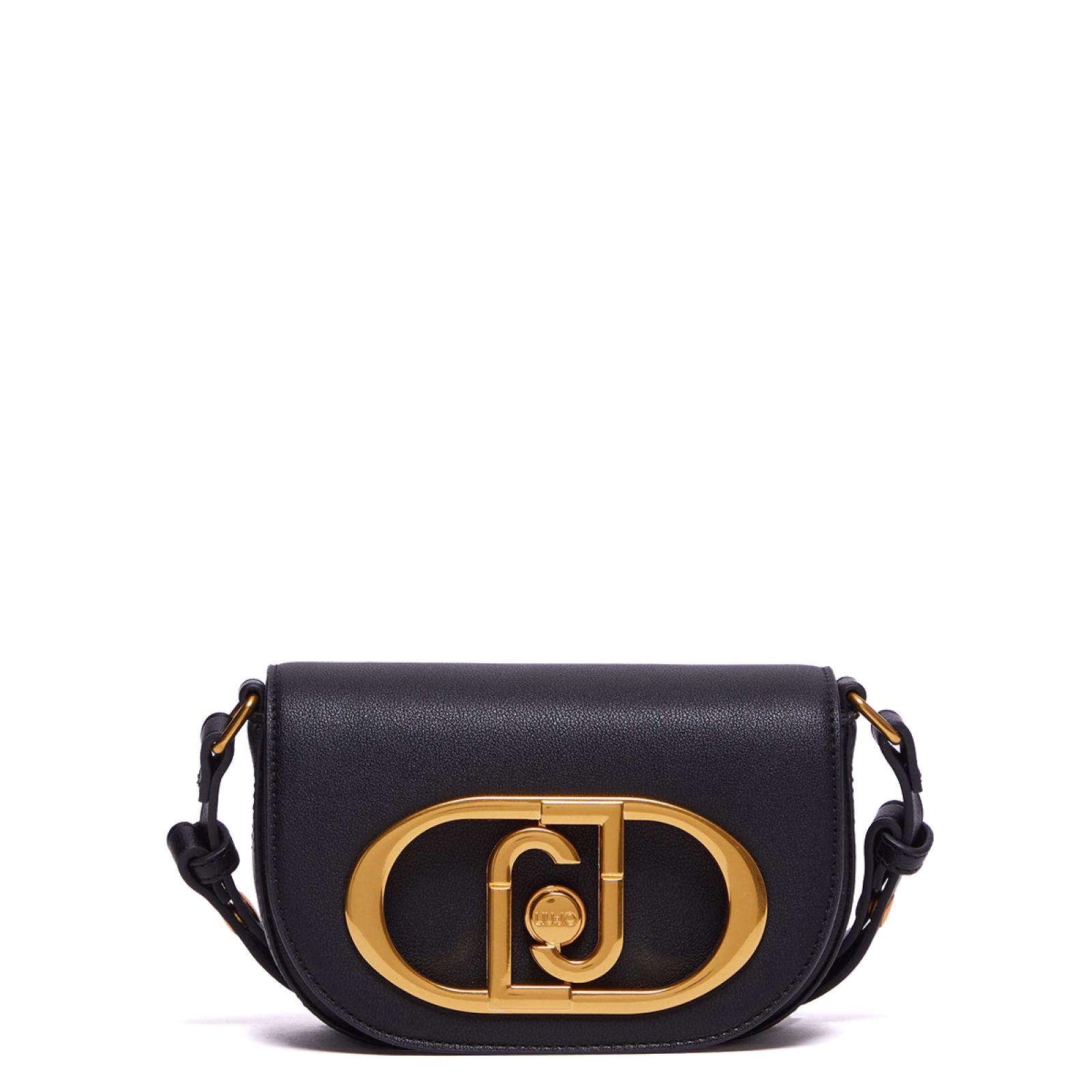 Liu Jo Borsa a mano Ecosostenibile con logo Black - 1