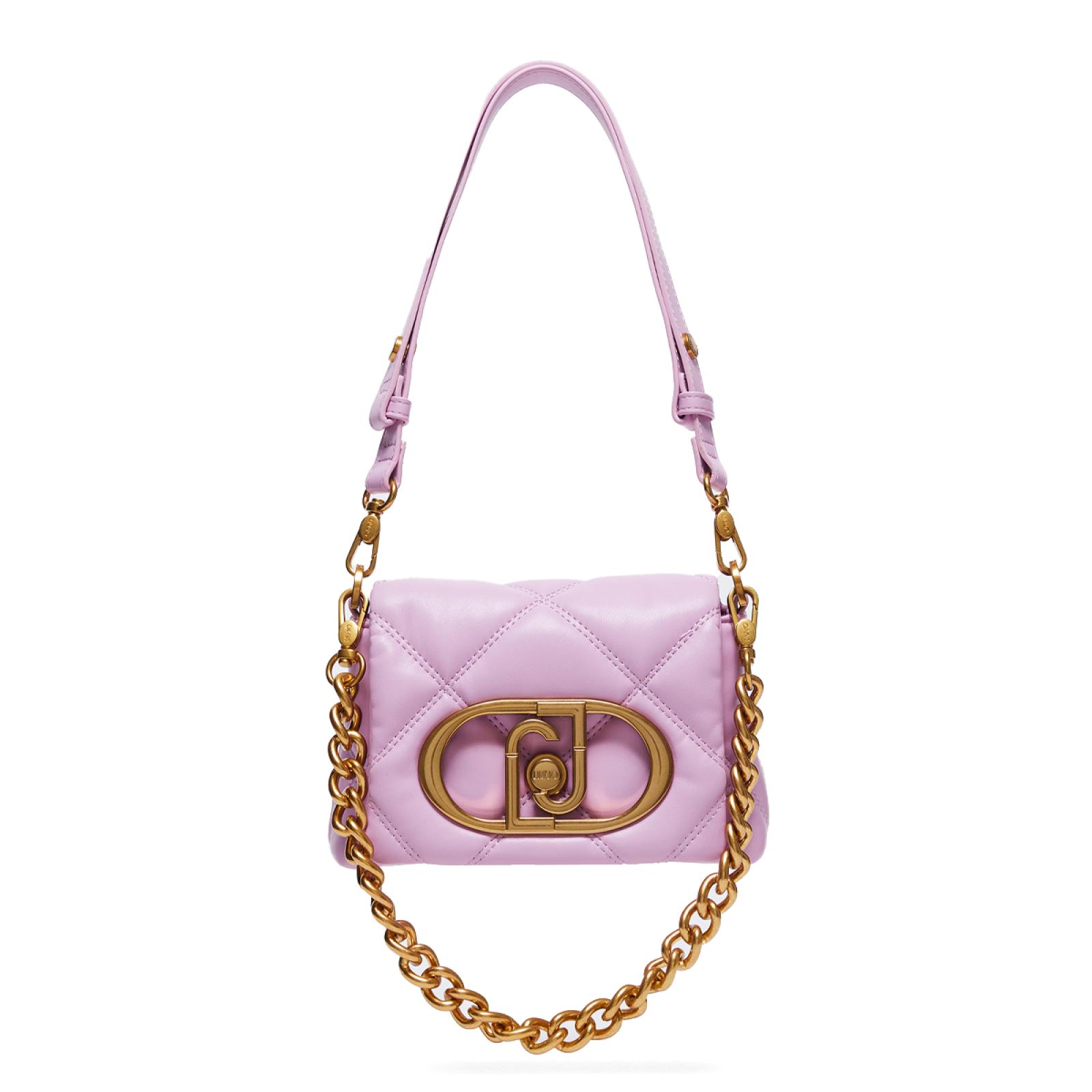 Liu Jo Borsa a tracolla LaPuffy trapuntata Pastel Lavender - 1